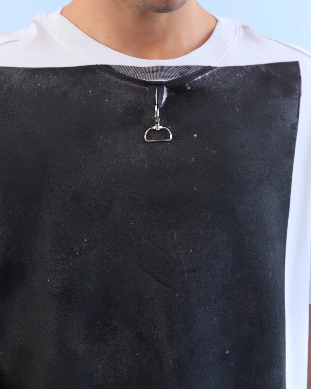 Camiseta VERTICAL RECTANGULO BLANCA