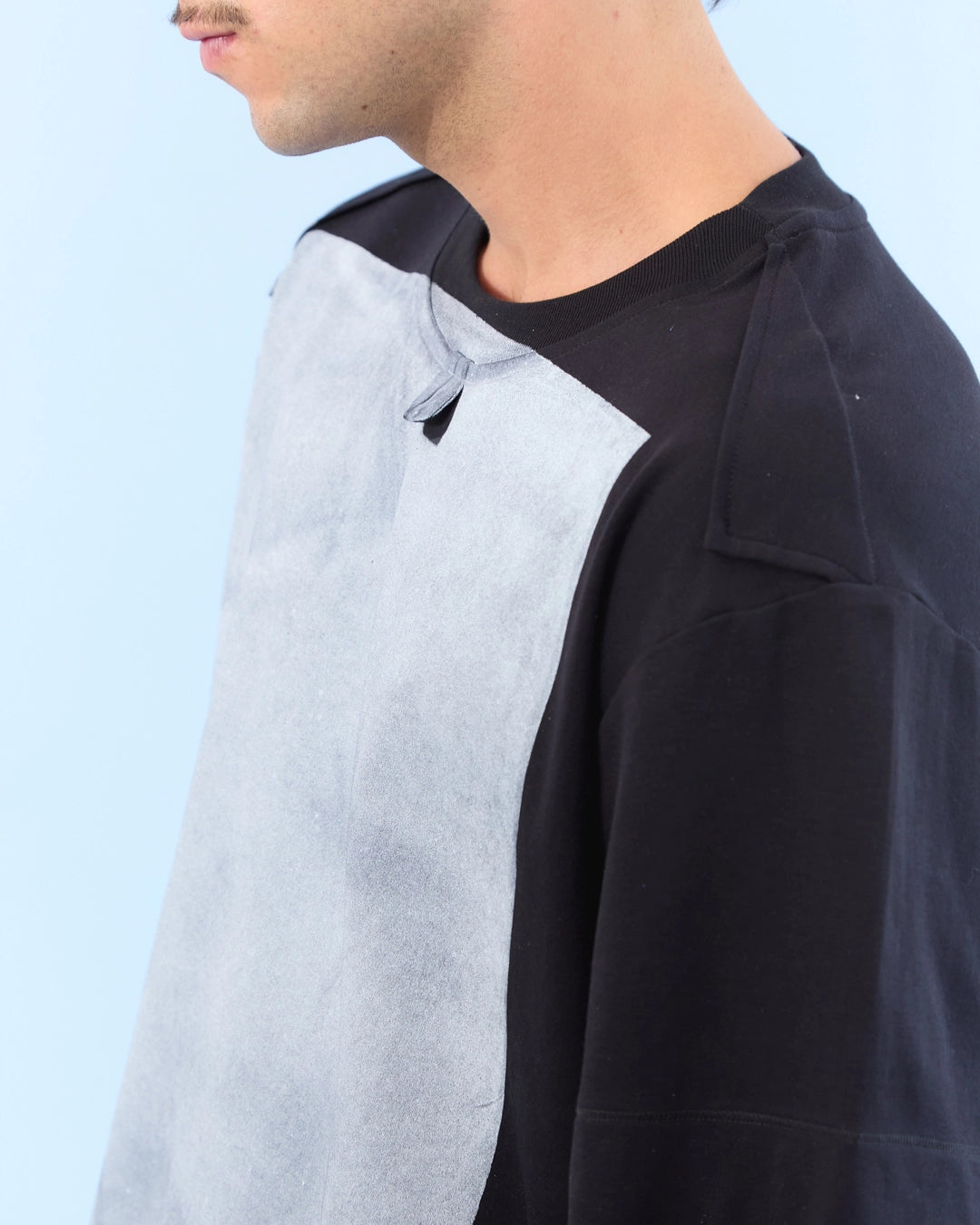 Camiseta VERTICAL RECTANGULO NEGRA