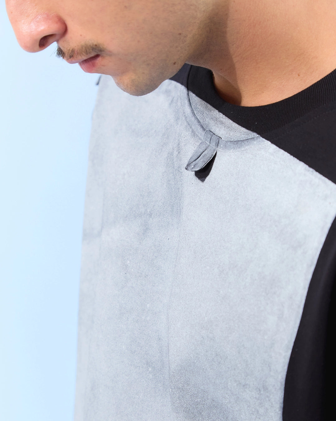 Camiseta VERTICAL RECTANGULO NEGRA