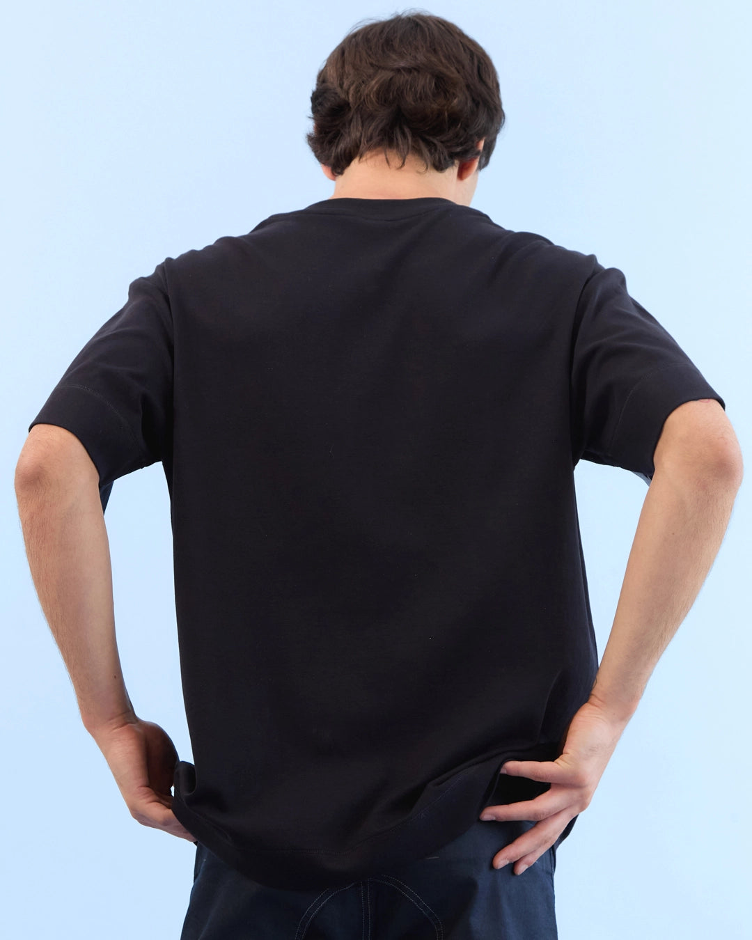 Camiseta VERTICAL RECTANGULO NEGRA