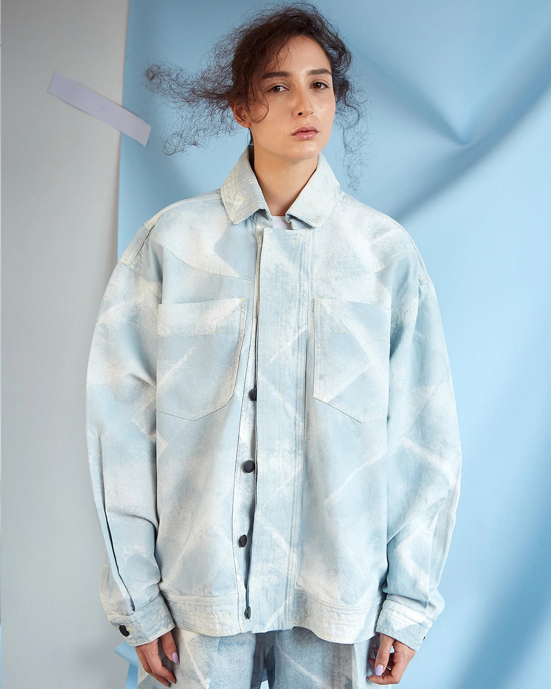 Chaqueta LON ESTAMPADO SUELO