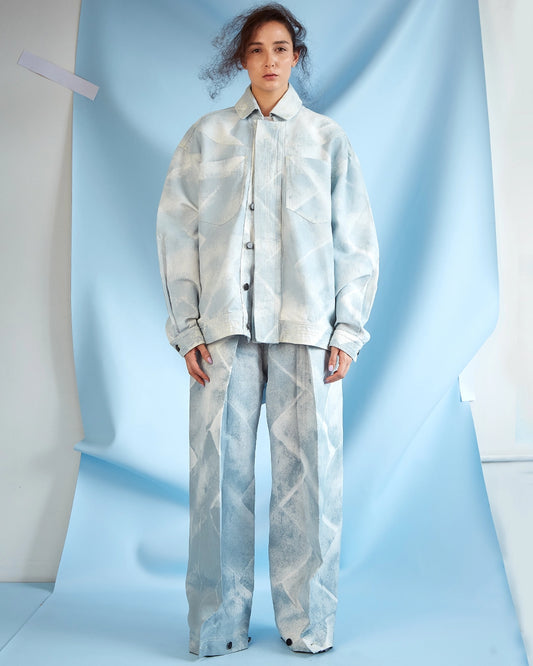 Chaqueta LON ESTAMPADO SUELO
