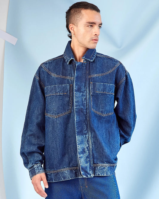 Chaqueta LON ÍNDIGO