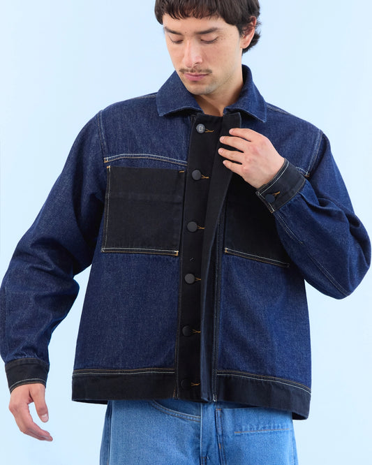 Chaqueta SAMBA AZUL-NEGRO