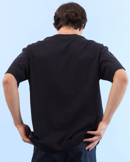 Camiseta VERTICAL RECTANGULO NEGRA
