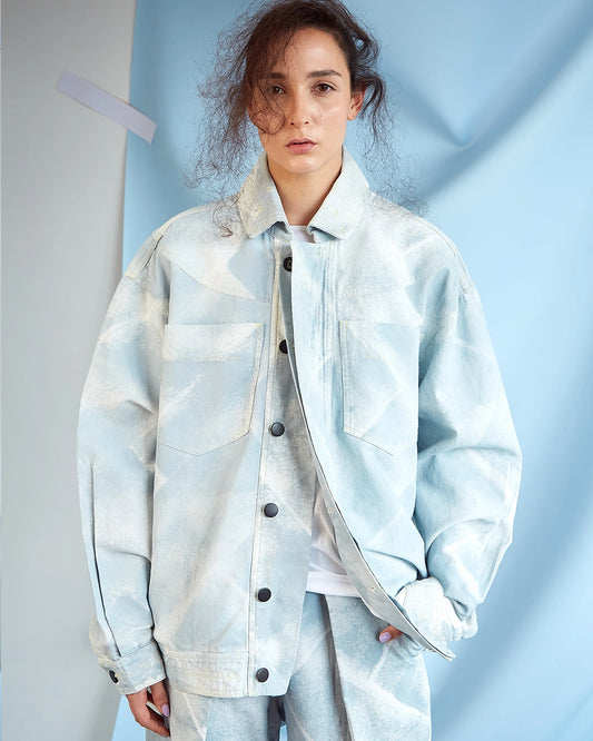 Chaqueta LON ESTAMPADO SUELO