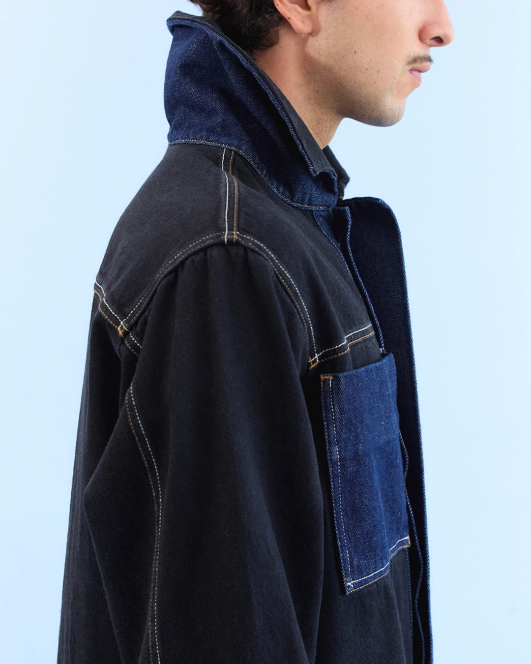 Chaqueta SAMBA NEGRO-AZUL