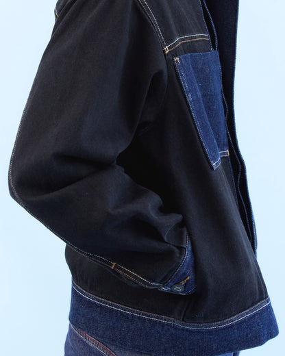 Chaqueta SAMBA NEGRO-AZUL