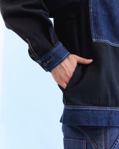 Chaqueta SAMBA NEGRO-AZUL