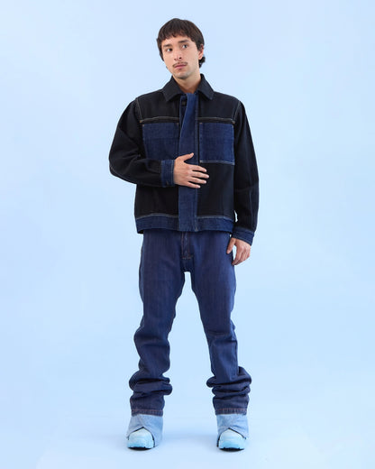 Chaqueta SAMBA NEGRO-AZUL