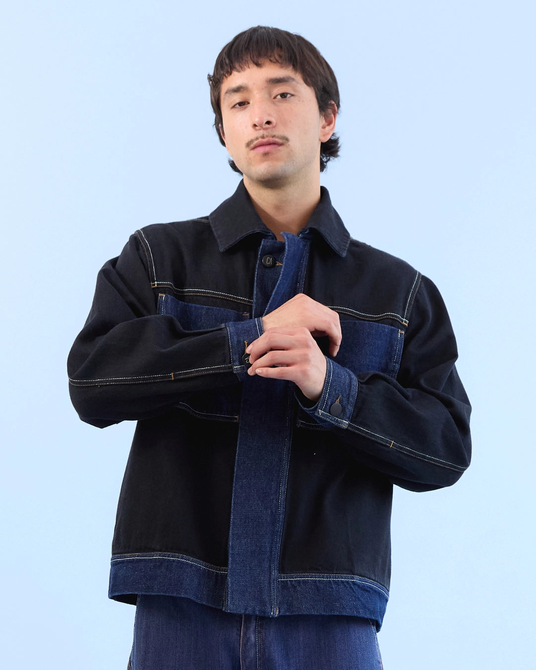 Chaqueta SAMBA NEGRO-AZUL