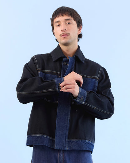 Chaqueta SAMBA NEGRO-AZUL