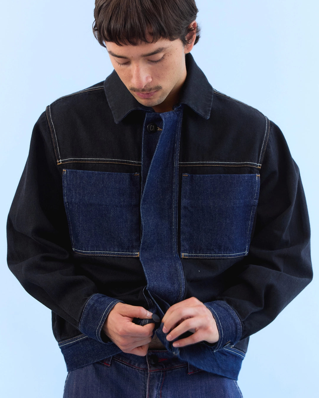 Chaqueta SAMBA NEGRO-AZUL