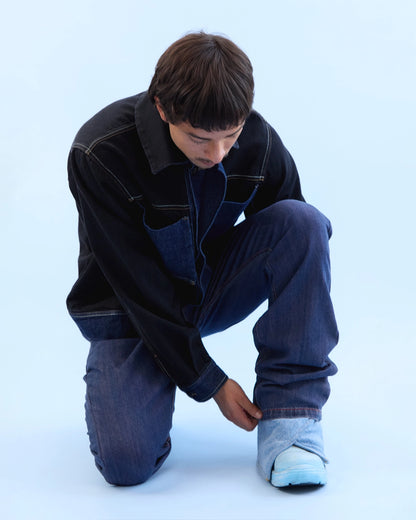 Chaqueta SAMBA NEGRO-AZUL