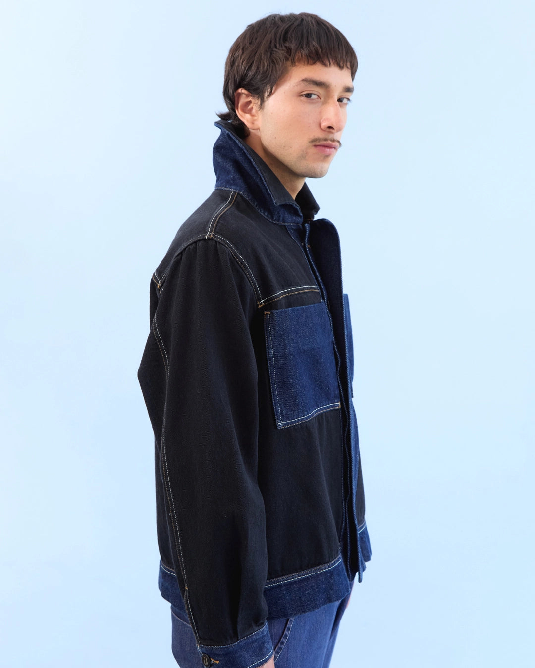 Chaqueta SAMBA NEGRO-AZUL