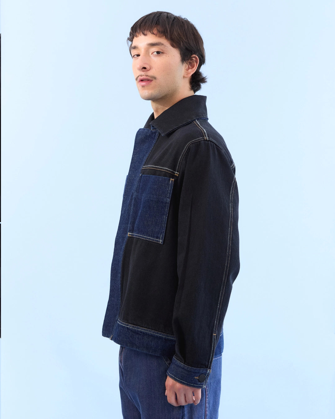 Chaqueta SAMBA NEGRO-AZUL