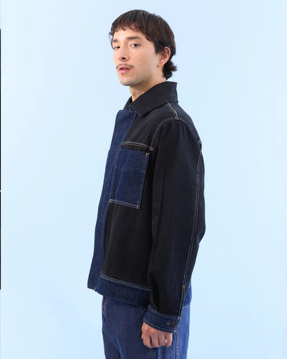 Chaqueta SAMBA NEGRO-AZUL