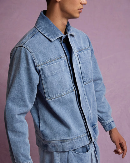 Chaqueta SAMBA AZUL FROSTED