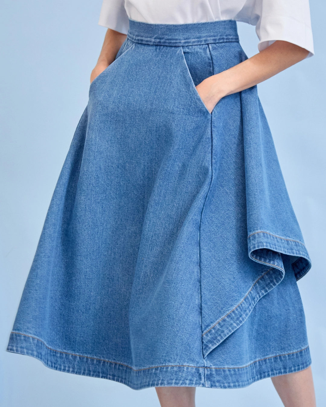 Falda ALFARO AZUL