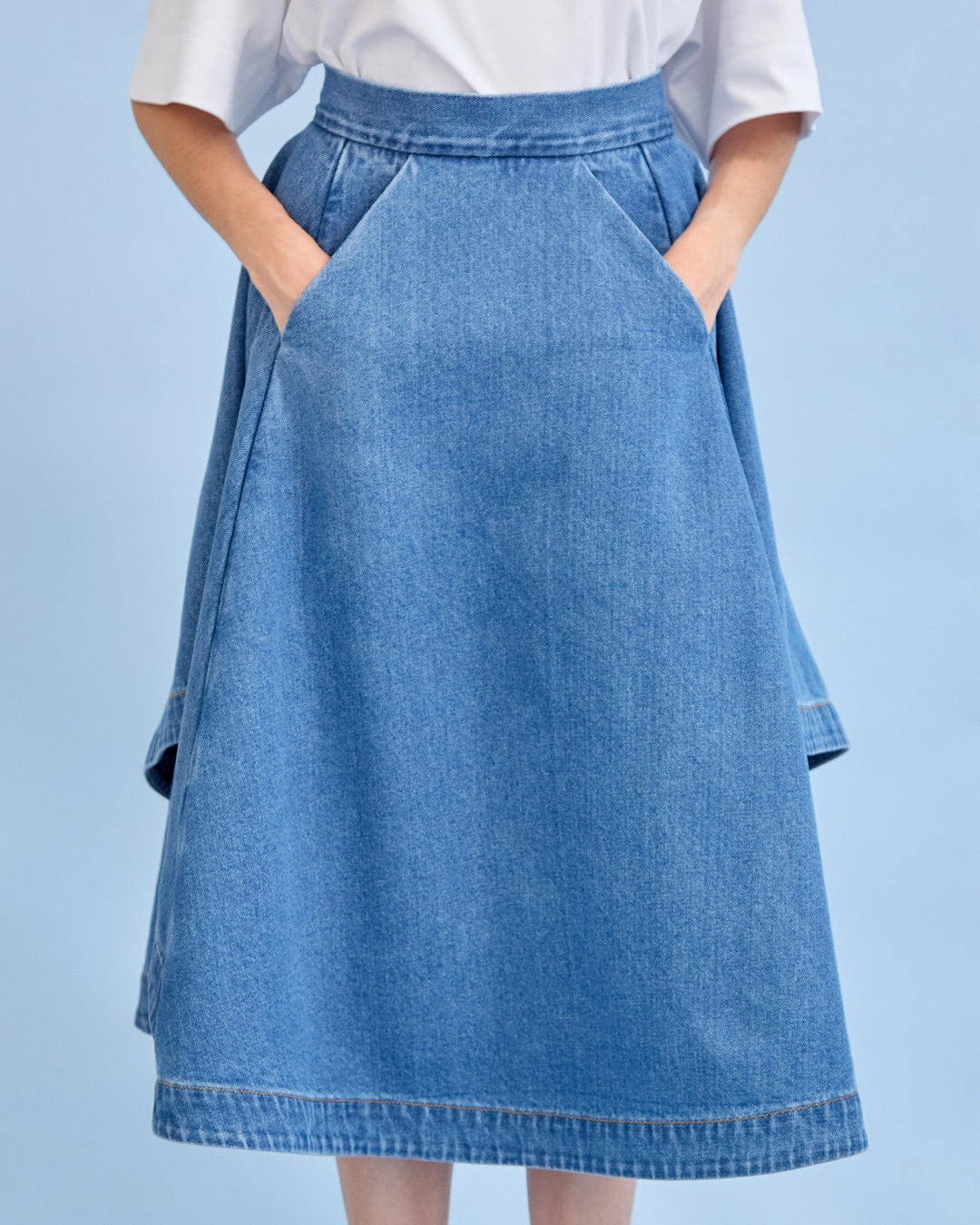 Falda ALFARO AZUL
