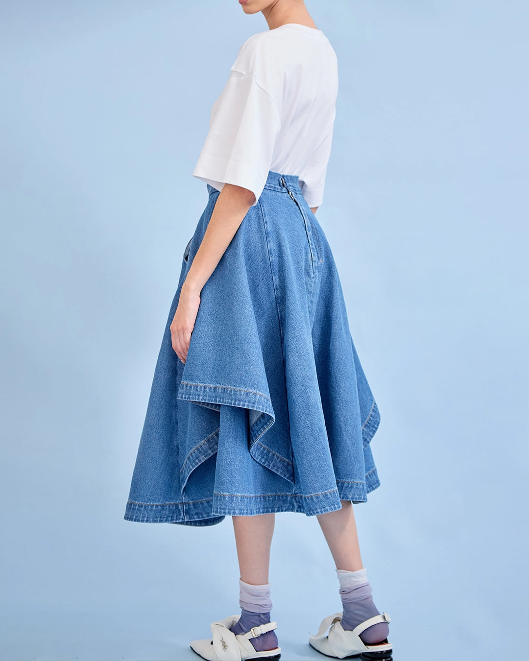 Falda ALFARO AZUL