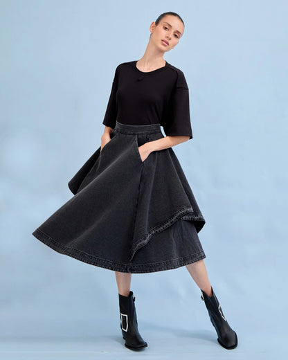 Falda ALFARO NEGRA