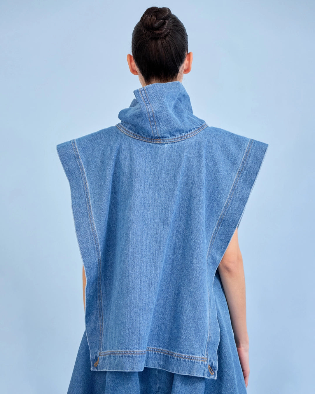 Poncho TAJO AZUL