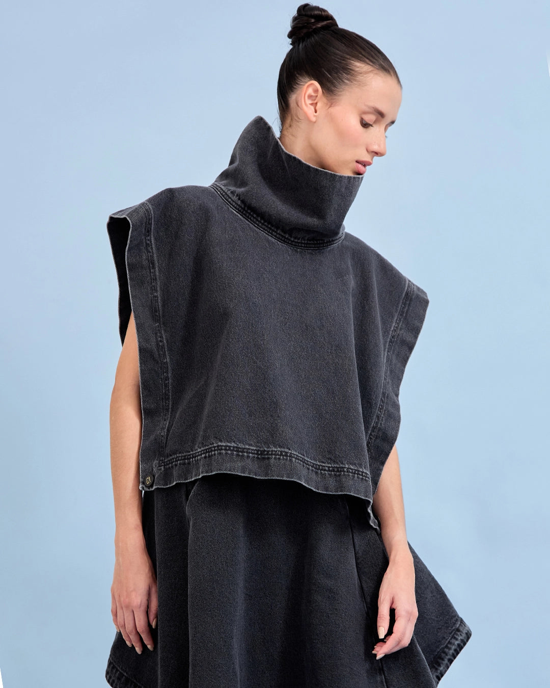 Poncho TAJO NEGRO