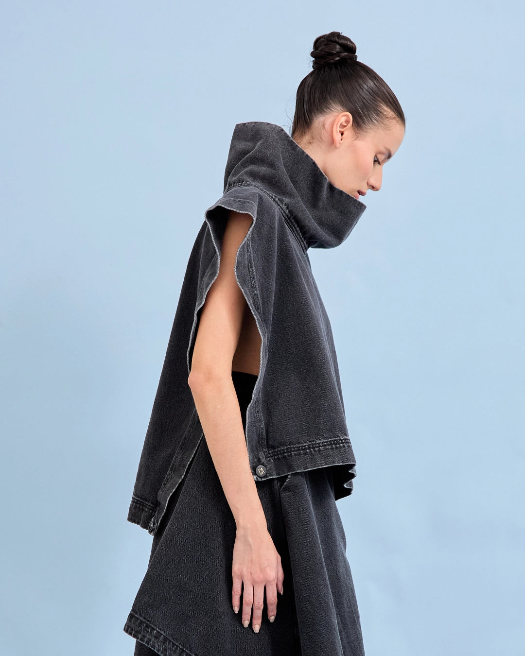 Poncho TAJO NEGRO