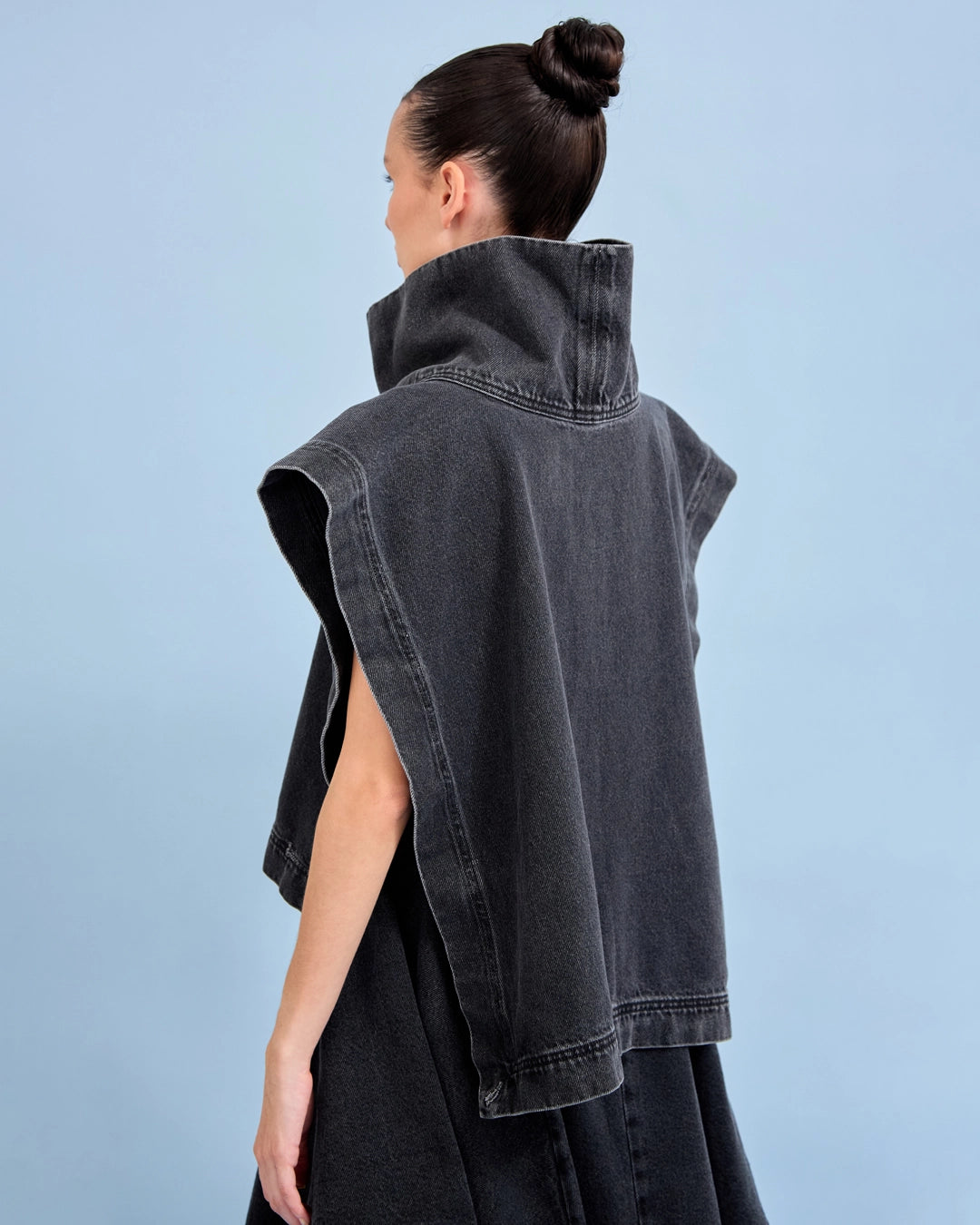 Poncho TAJO NEGRO
